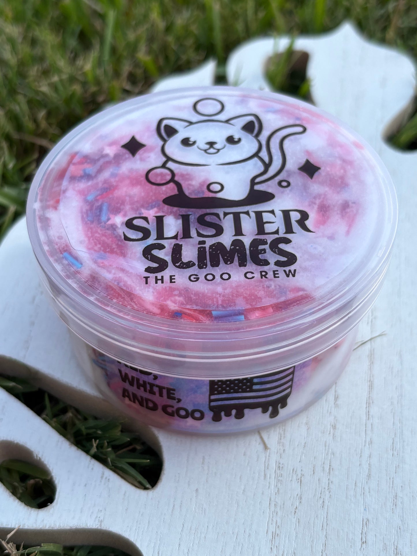 RED, WHITE, AND GOO